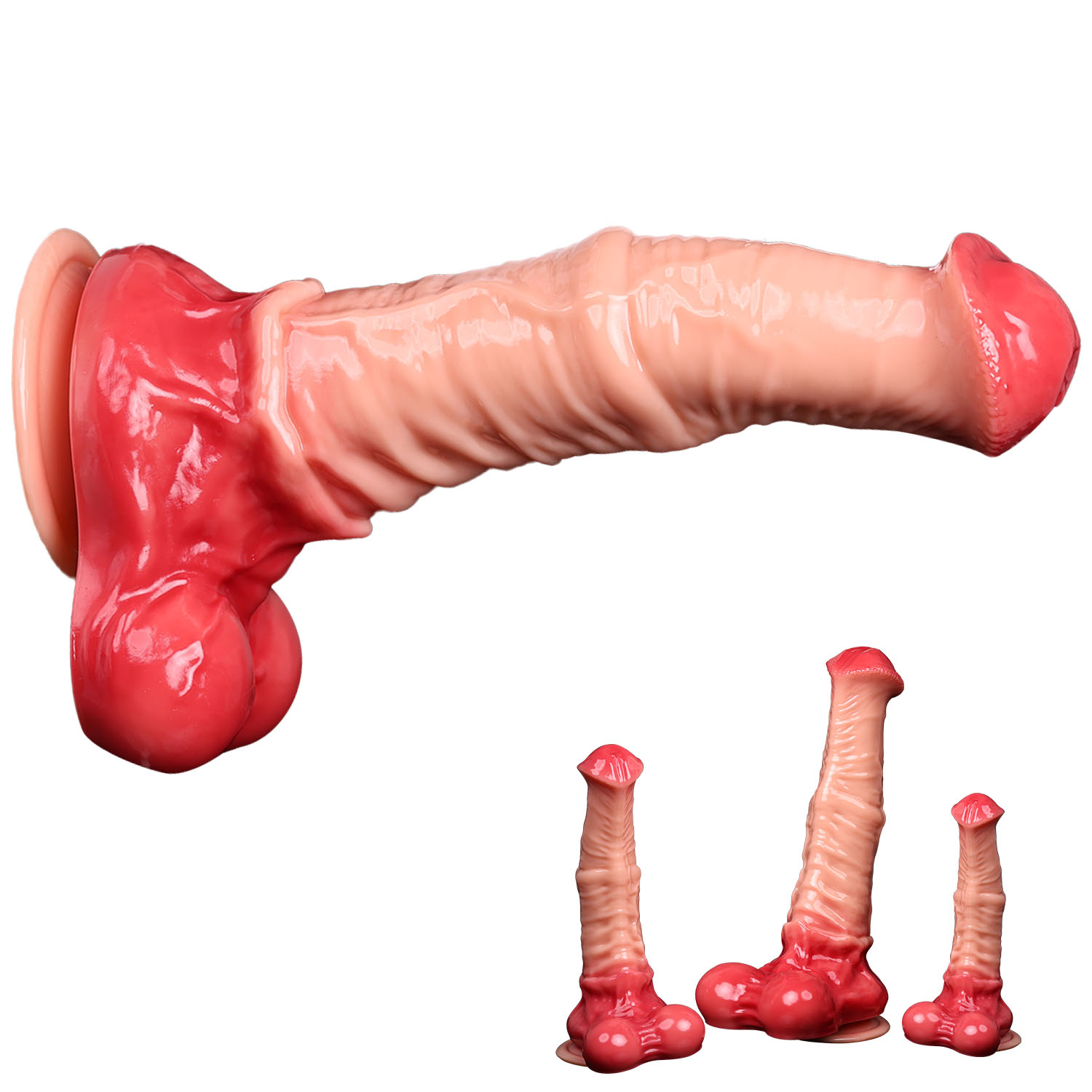 Lunge Line Horse - Riesiger Pferde-Dildo, Analplug, Sexspielzeug für Männer