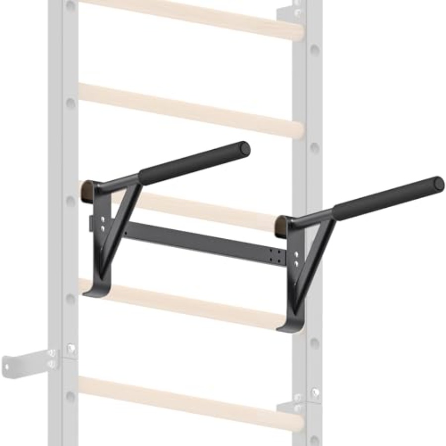 Gymnastic Bar Home - Wandmontierte Gymnastik-Stange 2x2 Schwedische Leiter mit