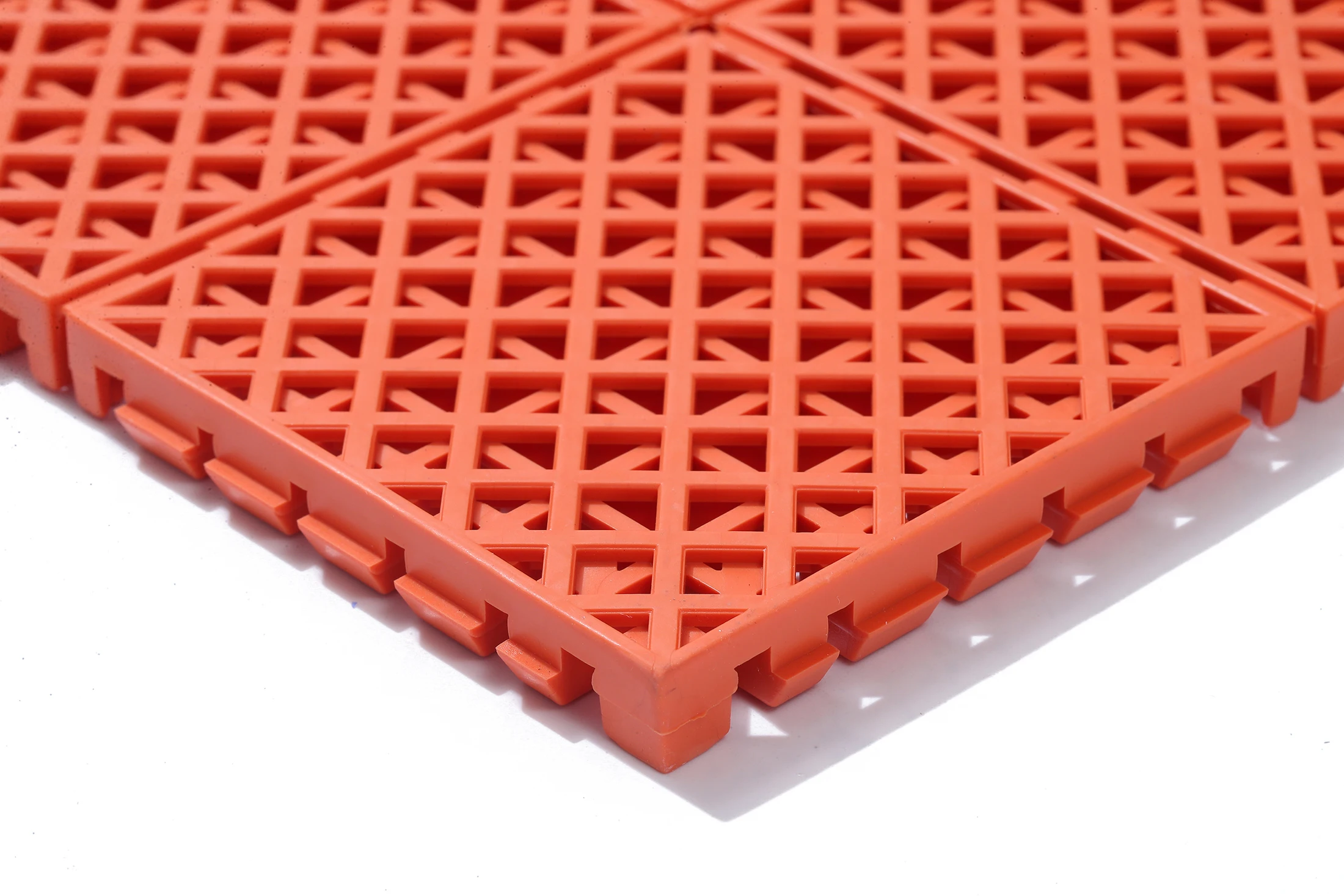 Outdoor Sport Court Tiles - 20 x 20 Fuß Hinterhof-Basketballplatz, ineinandergreifende