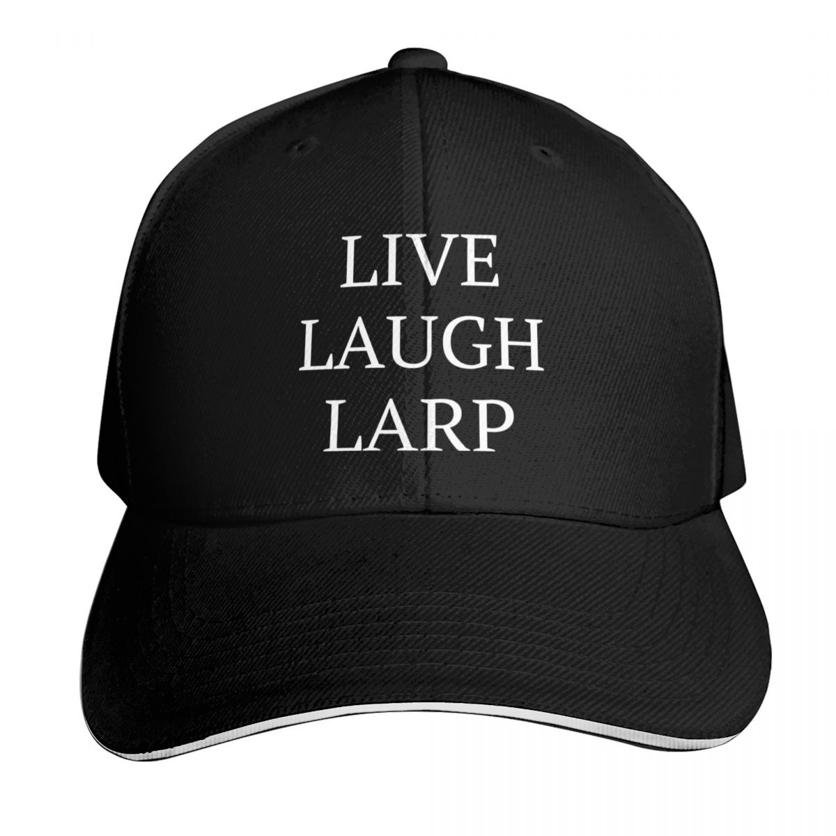 Outdoor Sport Live - Live Laugh Larp T-Shirt | Lustiges,