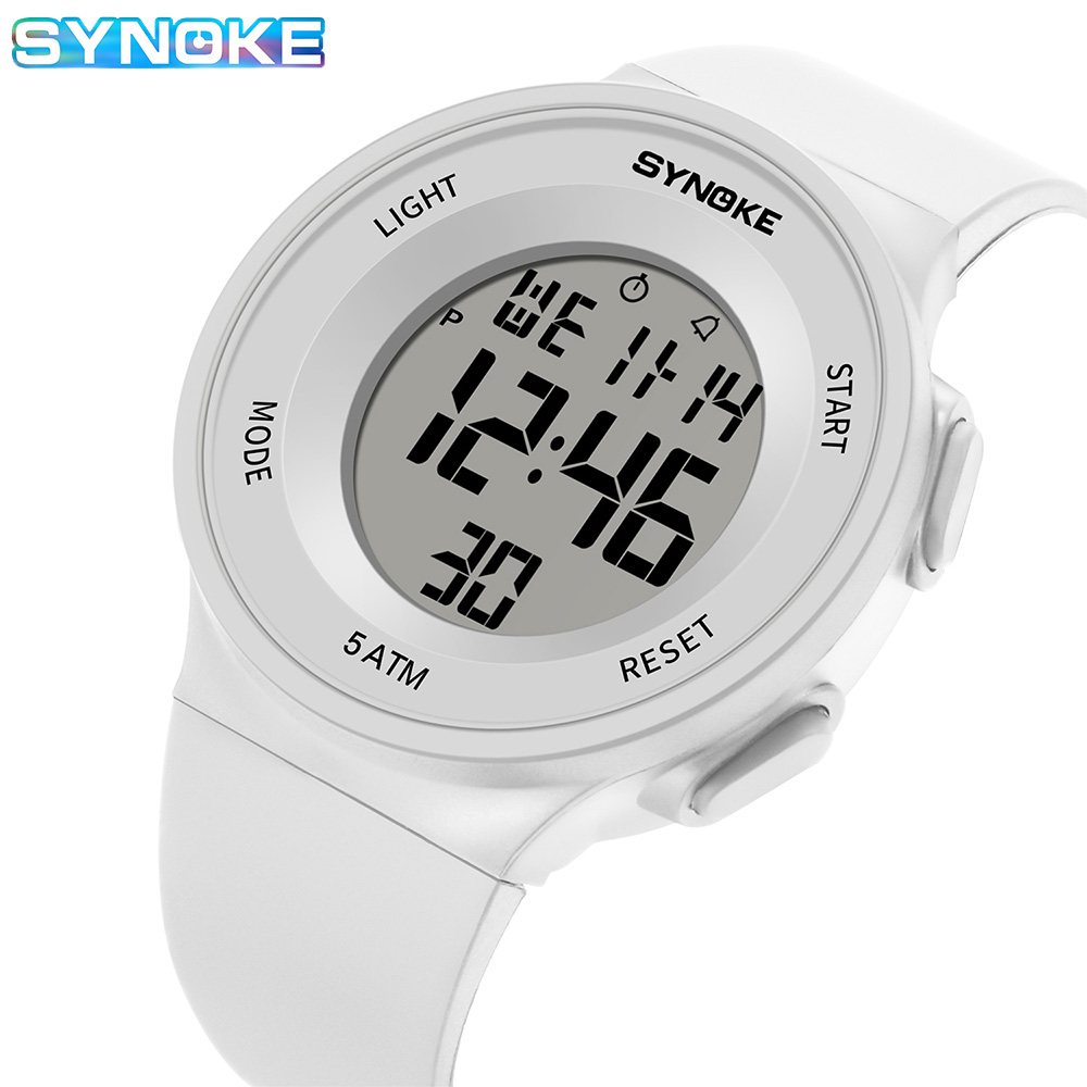 Outdoor Sport Watch - Synoke Digitaluhren Dame Sport leuchtende multifunktion