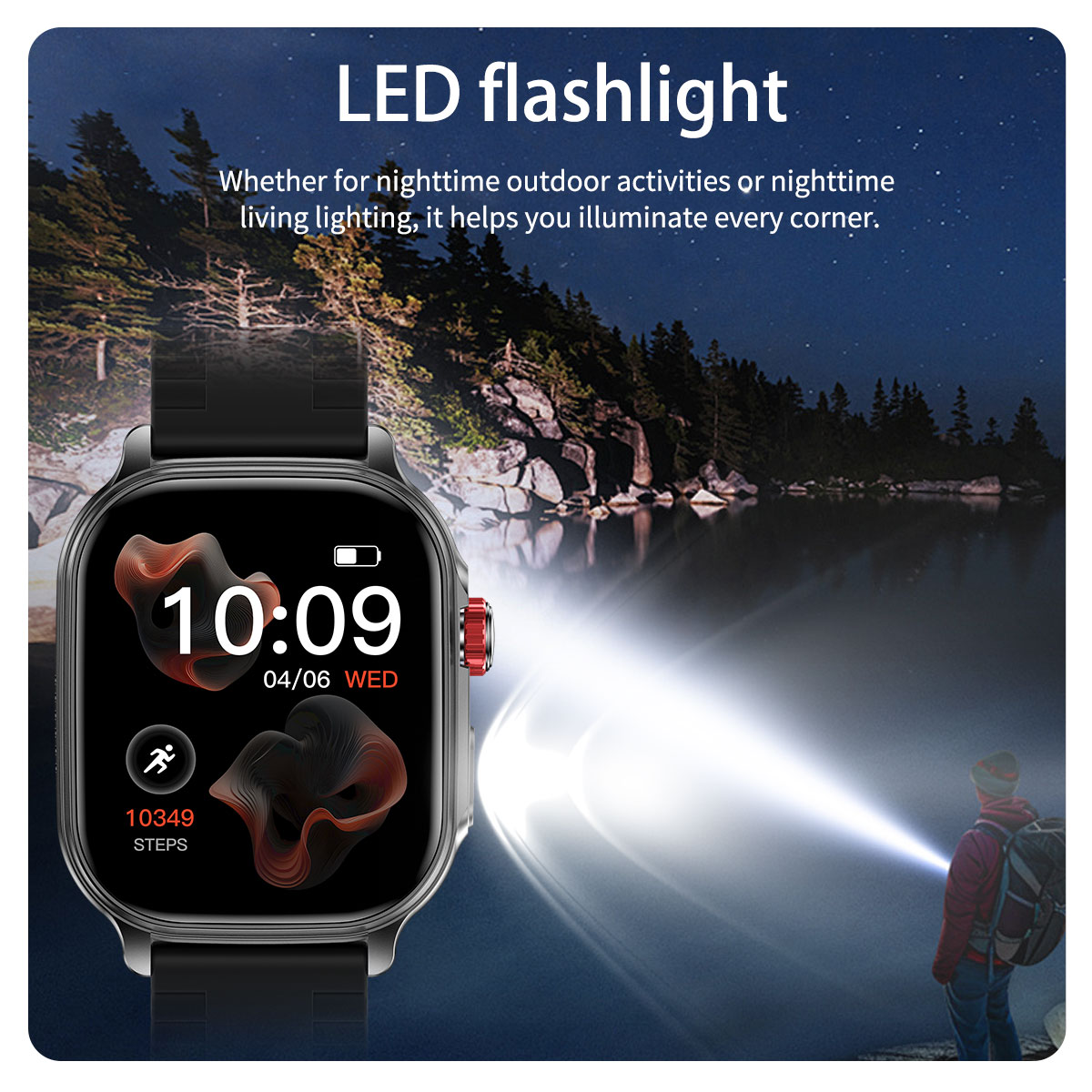 2026 Smartwatch 2,01'' Fitness – Outdoor Sport Smart Watch Bewertung und Preis