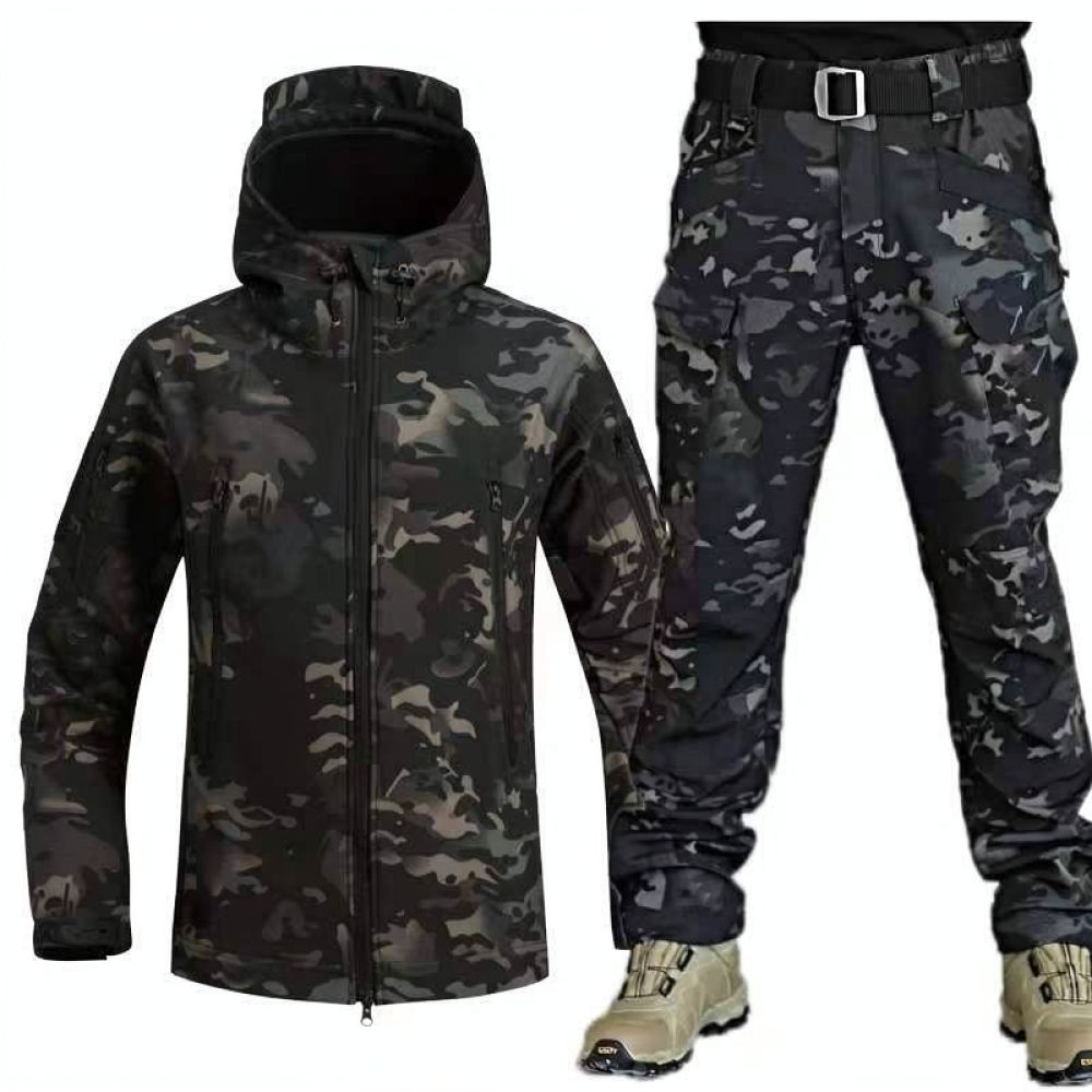 Winter-Tarnanzug aus Softshell – Outdoor Sport Jacket Men Bewertung und Preis