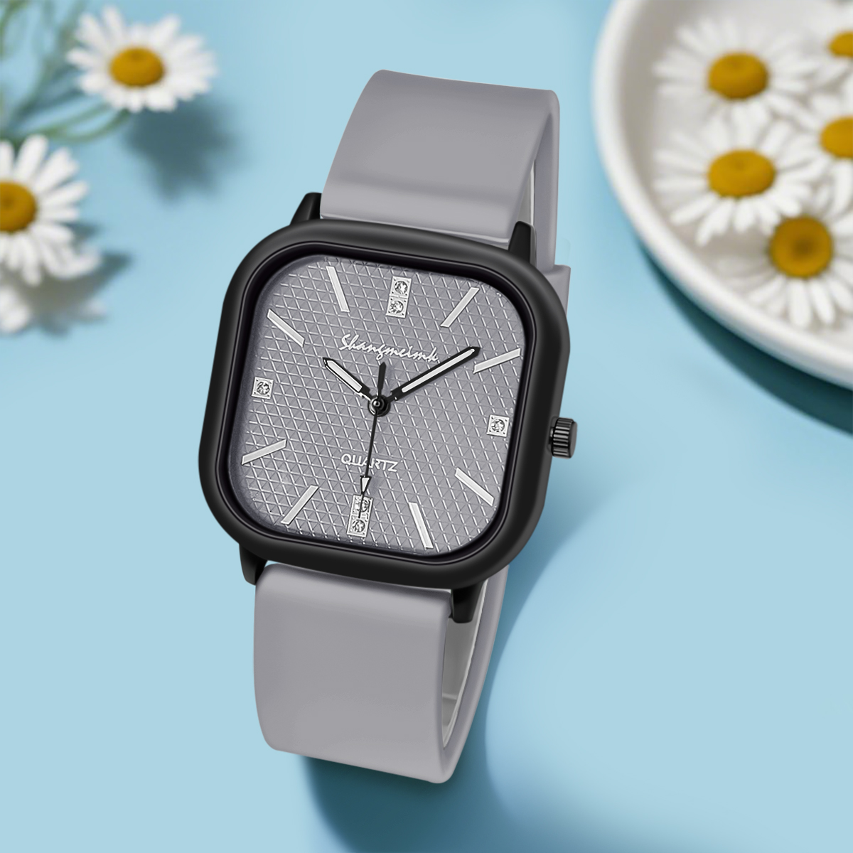 Quadratische Quarzuhr für Herr – Outdoor Sport Watch Bewertung und Preis