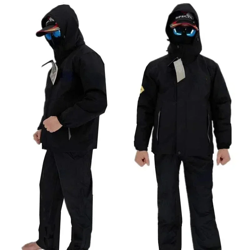 Dicke Angeln Kleidung Set Wint – Outdoor Sport Jacket Men Bewertung und Preis
