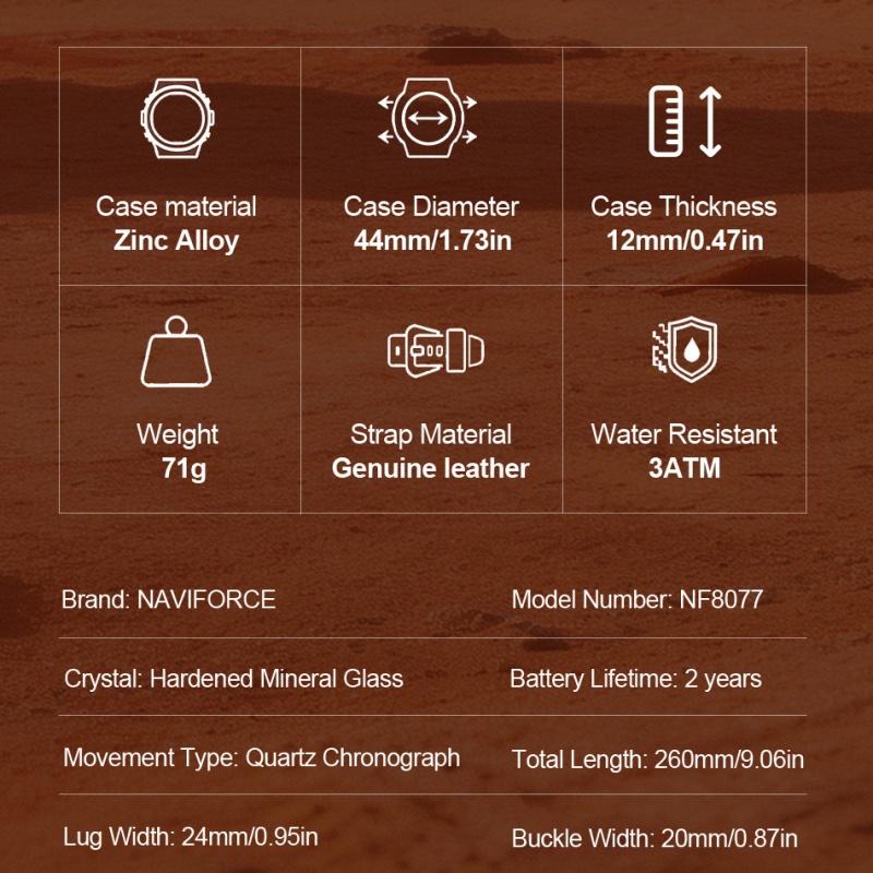 NAVIFORCE Herren Stilvolle Chr – Outdoor Sport Smart Watch Bewertung und Preis