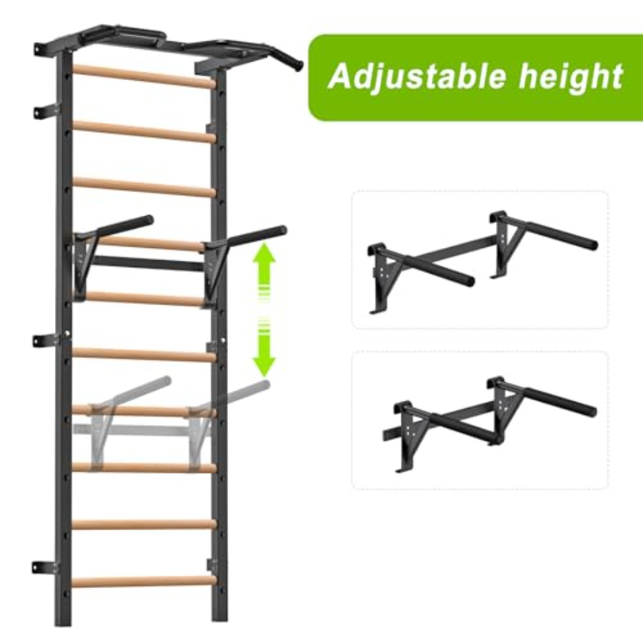 Wandmontierte Gymnastik-Stange – Gymnastic Bar Home Bewertung und Preis