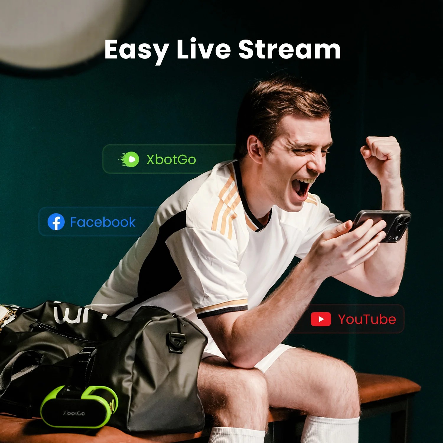 XbotGo Falcon 4K AI Auto-Track – Outdoor Sport Live Bewertung und Preis