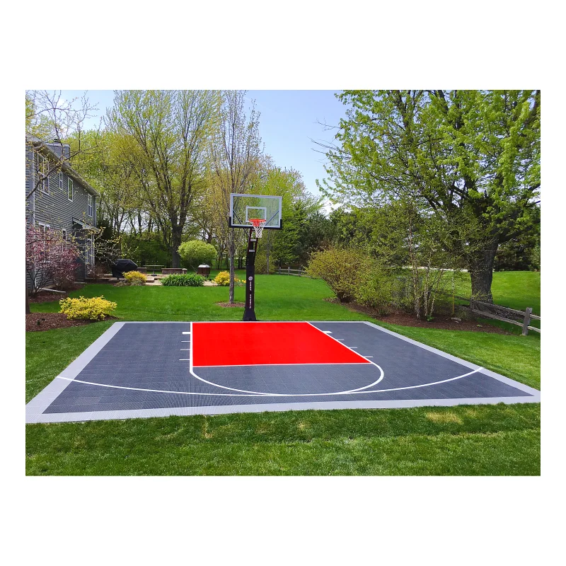 20 x 20 Fuß Hinterhof-Basketba – Outdoor Sport Court Tiles Bewertung und Preis