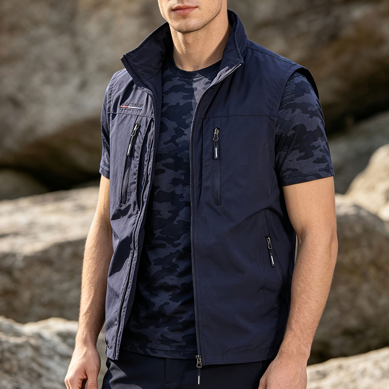 Herrenweste, Laufjacke, ärmell – Outdoor Sport Jacket Men Bewertung und Preis