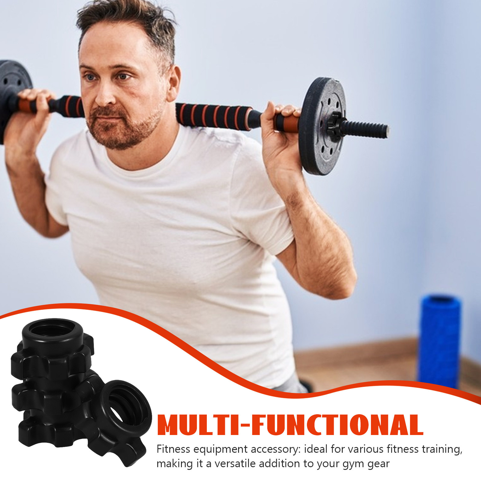 4 Stück Kunststoff-Muttern für – Gymnastic Bar Home Bewertung und Preis