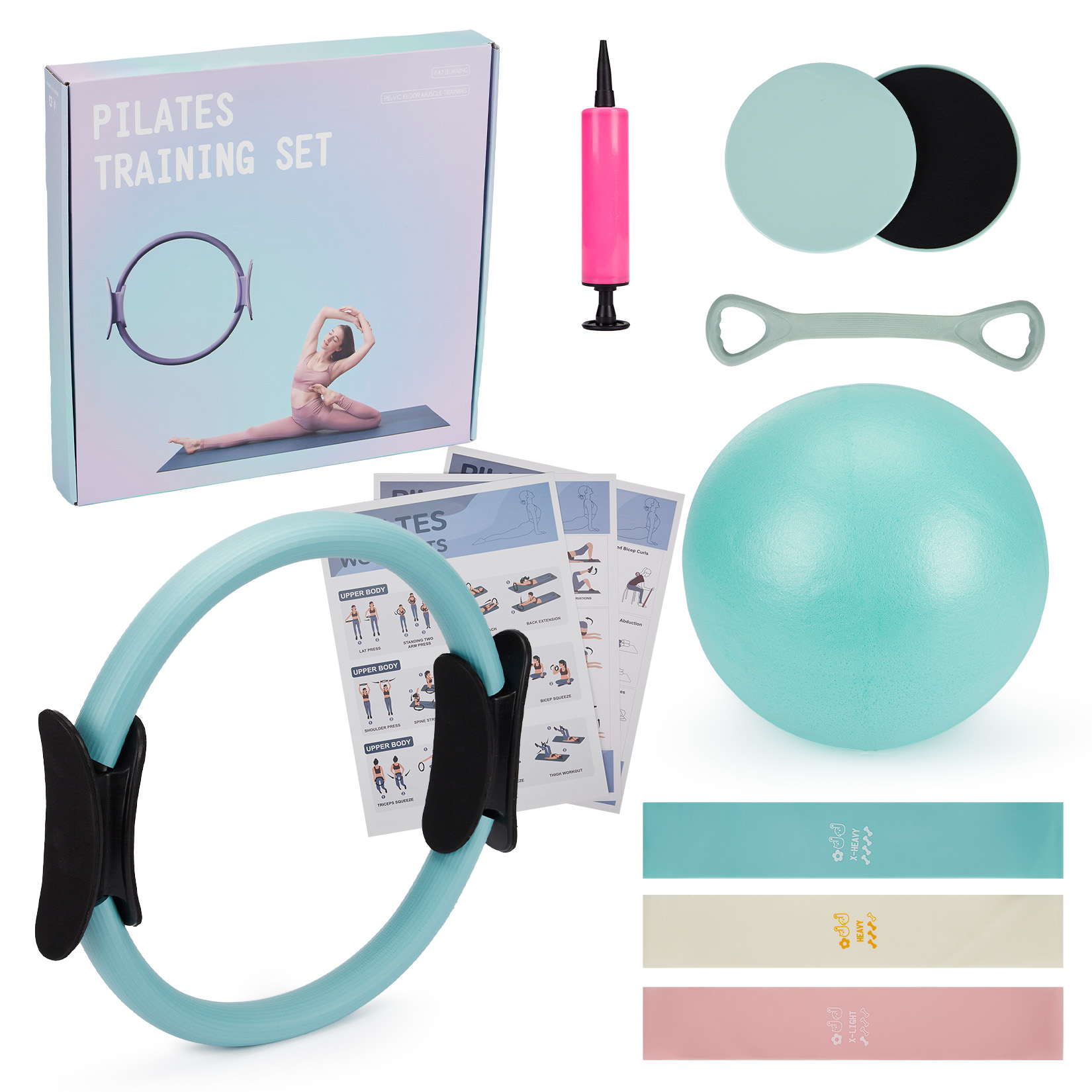 Pilates-Trainingsset, 6-in-1 P – Gymnastic Bar Home Bewertung und Preis